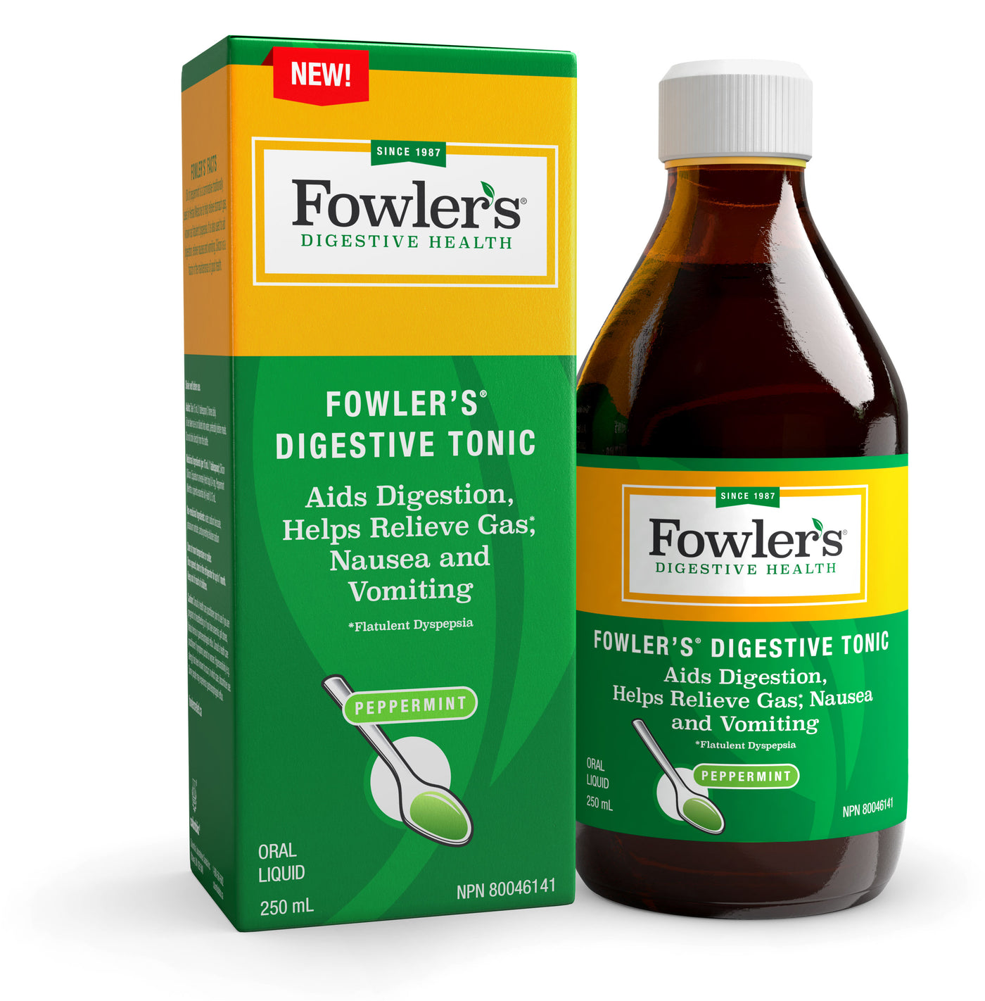 Fowler's Digestive Tonic – Aids Digestion, Helps Relieve Gas, Nausea and Vomiting