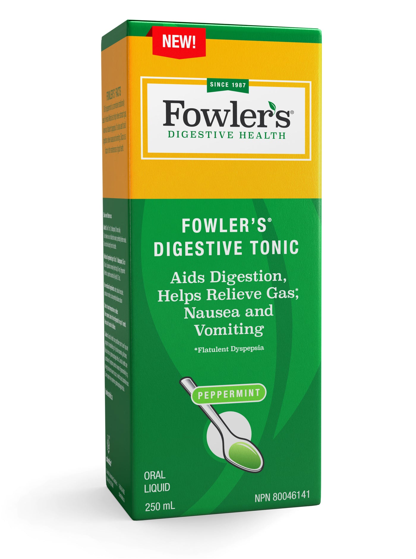 Fowler's Digestive Tonic – Aids Digestion, Helps Relieve Gas, Nausea and Vomiting
